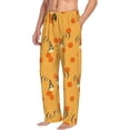 thumbnail image 5 of Cauagu Honeycomb Mens Pajama Pants Sleep & Lounge Pants,PJ Bottoms with Pockets-Medium, 5 of 7