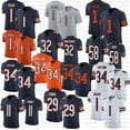 thumbnail image 2 of 32A Hommes pour femmes jeunes ours football Justin Fields 34 Walter Payton 32 David Montgomery 11 Darnell Mooney Jersey Gray Fashion, 2 of 5