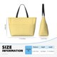 thumbnail image 4 of Easygdp Yellow Gingham Bolsa de Viaje de Playa de Gran Capacidad, Bolsa Tote Perfecta para la Playa, Escapadas de Fin de Semana y Viajes, 4 of 7