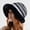 Black, variant on Bucket Hats,Sun Hats Winter Women's Bucket Cap Fisherman's Hat Retro Knitted Wool Basin Bucket Hat Wide Brim Hats,Beach Hats Beige