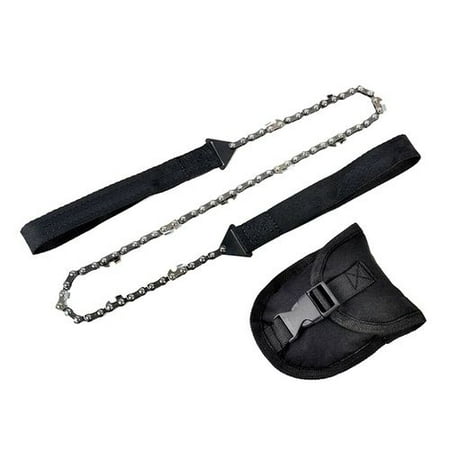 

AkoaDa 24 inch Garden Logging Pocket Chainsaw Portable Hand Chain Saw for Camping Hiking Hunting Emergency Outdoor Survival Gear