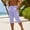 Purple, variant on BRGZLK Capri Pants For Men Big And Tall Lightweight Linen Pants Men Casual 3/4 Pants Summer Straight Leg Hawaiian Beach Pants