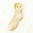 thumbnail image 2 of Womens Winter Socks, Mid Tube Socks with Fleece for Warmth and Cold Protection, 2 of 2