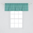 thumbnail image 2 of Ambesonne Guatemalan Window Valance, Colombian Art, 54" X 18", Sea Green Magenta, 2 of 3