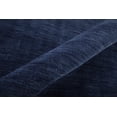 thumbnail image 4 of HomeRoots 511056 10 ft. Blue Wool Hand Woven Stain Resistant Round Area Rug, 4 of 5