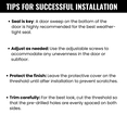 thumbnail image 6 of Aluminum Exterior Interior Door Threshold, 6 of 6