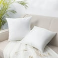 thumbnail image 2 of A1HC Pillow Insert Sterilized Extra Hypoallergenic Poly Fill with 200 TC Cotton Shell Throw Pillows, Set of 2, 2 of 6