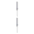 thumbnail image 3 of Yuarrent Eliminador de pelo electrostático de doble cara para mascotas, cepillo de plástico para pelusas de mano, herramienta para suéter, muebles de Blanco 2piezas Yuarrent CBP163187, 3 of 6