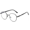 thumbnail image 5 of Gafas para miopía para mujer, se pueden equipar con grados, cara grande, adelgazante, estilo coreano liso, montura grande de metal a la moda, 5 of 5