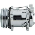 thumbnail image 5 of Sanden 508 Chrome A/C Compressor, 5 of 7