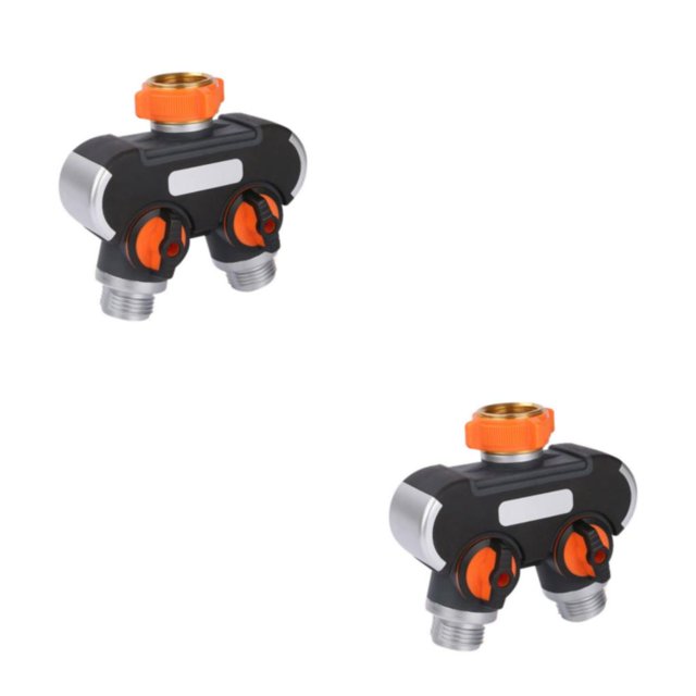 Naiovety Conector del grifo 34: distribución uniforme del agua en el jardín Separador de manguera de jardín Conector de riego Distribuidor de Type1 NO1