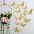 thumbnail image 1 of HAHDAXIA 3d Three-dimensional Hollow Butterfly Wall Sticker Wall Decoration Living Room Wall Decoration Stickers, 1 of 5