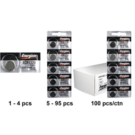 Energizer CR 1220 3 v Lithium Watch Battery - Walmart.com