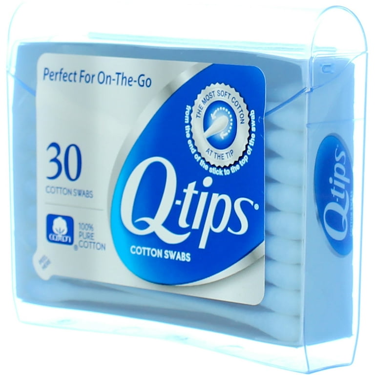  Q-tips Swabs Purse Pack 30 Each : Beauty & Personal Care