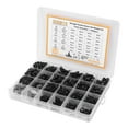 thumbnail image 2 of Screw Nut Washer Assortment Kit, 1220Pcs Complete Hex Socket Head  Screws Set Carbon Steel High Strength  With Plastic Box For Electronics, 2 of 8