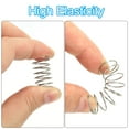 thumbnail image 3 of Uxcell 0.6mm Wire Dia x 5mm OD x 10mm L Compression Spring, 304 Stainless Steel Mechanical Extension Small Springs 10 Pcs, 3 of 7