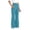 A279 Blue, variant on Girls' Flared Yoga Pants High Waisted Athletic Leggings with Side Pockets Stretchy Workout Dance Pants Bootcut Trousers for Active Wear Gym Running Casual