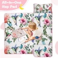 thumbnail image 4 of Pioneer Flower Floral Print Pattern Toddler Nap Mats for Kids Preschool,Sleeping Mat Bag or Kids,Toddler Sleeping Bag,Toddler Nap Mat or Daycare, 4 of 6