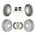 thumbnail image 1 of Transit Auto Front Rear Coated Disc Brake Rotors Ceramic Pads and Drum Kit for Car 2002 Toyota Corolla From 04 02 KGC-102007, 1 of 11