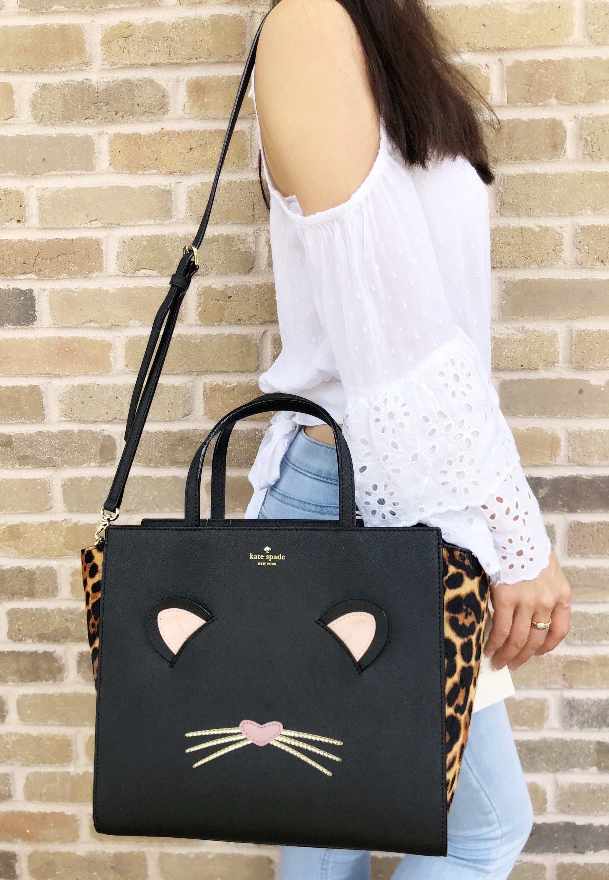 kate spade run wild leopard hayden