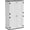 White, variant on ZZMTIME 4x3FT Heavy-Duty Outdoor Storage Shed | 34 Cu.Ft Waterproof Resin Cabinet with Double-Wall | UV-Resistant & Lockable for Garden Tools, Bikes, Patio Furniture (Wood Grain Texture)