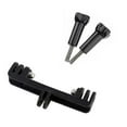 thumbnail image 6 of Jnismy Camera Holder Double Head Screw Supports 2 Cameras Action Camera Bracket for GoPro Hero 8 7 6 5 4S 4 3+ 3 2 1, 6 of 6
