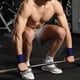 thumbnail image 5 of Correas de soporte para muñecas para levantamiento de pesas y fitness | Poliéster ajustable con lazo para el pulgar | Muñequeras de gimnasio transpirables antideslizantes para entrenamiento de, 5 of 6