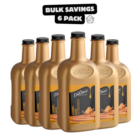 DaVinci Gourmet Caramel Flavoring Sauce 64 fl. oz. - 6/Case