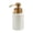 White, variant on Ceramic Soap Dispenser With Pump Hotel Club Bathroom Lotion Press Bottle