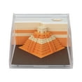 thumbnail image 4 of Bloc-notes de Sculpture en Papier 3D, Bloc-Notes 3D en Forme de Pyramide Pratique pour le Bureau pour Prendre Note, 4 of 8