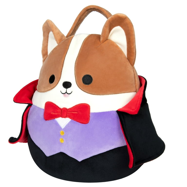 Squishmallows Original Reginald Vampire Corgi Treat Pail - Walmart.com