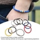 thumbnail image 4 of Pulsera Del Orgullo LGBT Del Iris, Exquisita Pulsera De Iris Trenzada De Aspecto Hermoso De Acero Inoxidable De 10 Piezas Uso Flexible Para Viajes, 4 of 7