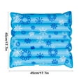 thumbnail image 2 of Tyidzon Summer Cooling Mat Reusable Ice Cushion Cool Ice Pillow Cushion Chair Pad, Pet Cushion, Summer Ice Pad for School Office Travel Home (14.17" x 14.17"), 2 of 6