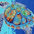 thumbnail image 6 of WYYP Turtle Round Tablecloth for Picnic Dining Kitchen Farmhouse Waterproof Resistant Fabric White, 6 of 8