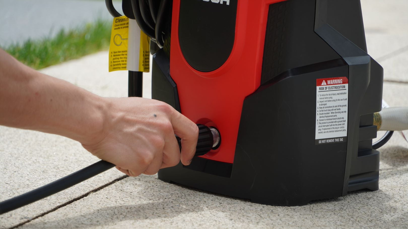 Hyper tough 1500 2024 psi pressure washer