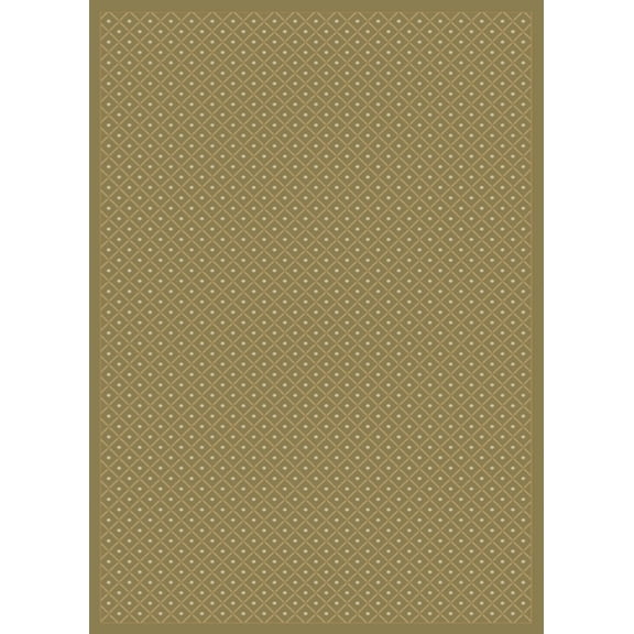 Radici USA Como 3'3" x 4'11" Rectangular Fabric Rug in Green
