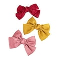 thumbnail image 2 of Manunclaims 4Packs/5Packs/6Packs Bowknot Hair Clips, French Hair Bow Barrette Hair Accessories for Sweet Women Girl and Ladies - Ideal Gift for Birthday,Daily Wear and Holiday Present, 2 of 7