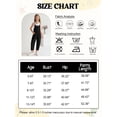 thumbnail image 3 of Girls Boys Overalls Kids Casual Sleeveless Jumpsuit One Piece Rompers with Pockets 5-14 Years, 3 of 7