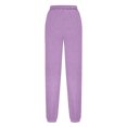 thumbnail image 6 of Inleife Oversized Sweatpants Women Solid Color Elastic Waist Casual Sweat Pants With Side Pockets Plus Size Sweatpants, 6 of 6
