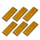 thumbnail image 1 of 6uds Rectangular Seguridad Reflectante Auto Adhesivo Reflector Naranja, 1 of 1