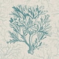 thumbnail image 2 of Vision Studio 26x26 White Modern Wood Framed Museum Art Print Titled - Coral Motif I, 2 of 4