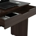 thumbnail image 5 of Inval Writing Desk with Drawer, Espresso-Wengue Finish, 5 of 6