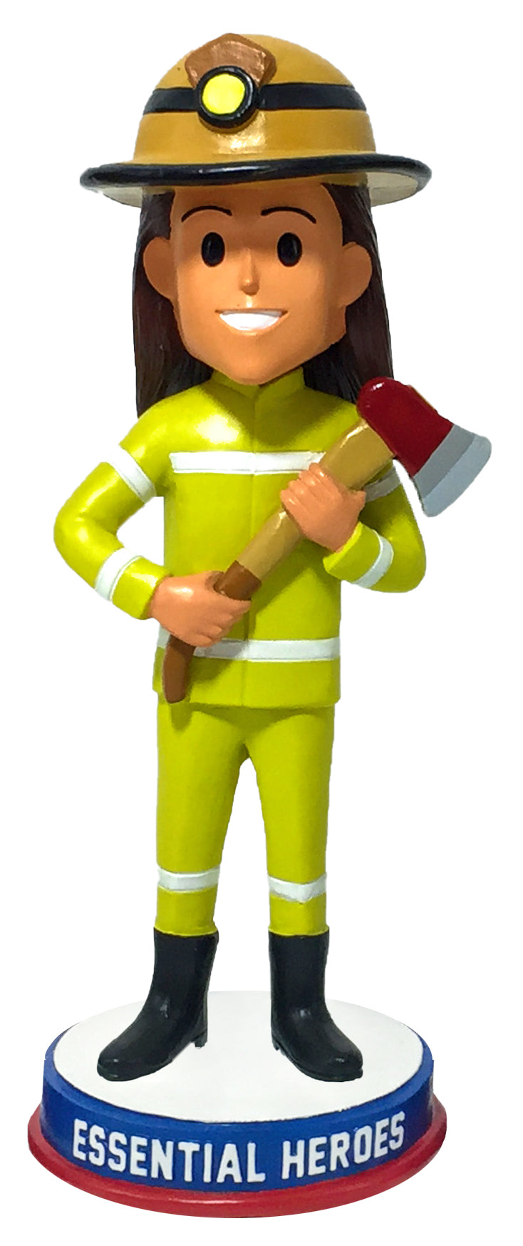 Firefighter Essential Heroes Bobblehead Female Light Skin Tone