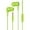 Green, variant on Wired Stereo Earbuds - with Built-in Microphone,10mm Speaker,and 3.5mm Plug,for Android Phones and Other Devices