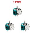 thumbnail image 1 of 1~5PCS 3D Analog Joystick Thumb Sticks Sucker Base Magnetic Thumbsticks For Xbox One Elite 2 Controller Replacement Repair Parts 3pc button, 1 of 6