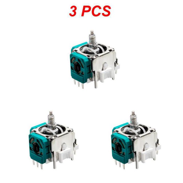 1~5PCS 3D Analog Joystick Thumb Sticks Sucker Base Magnetic Thumbsticks For Xbox One Elite 2 Controller Replacement Repair Parts 3pc button