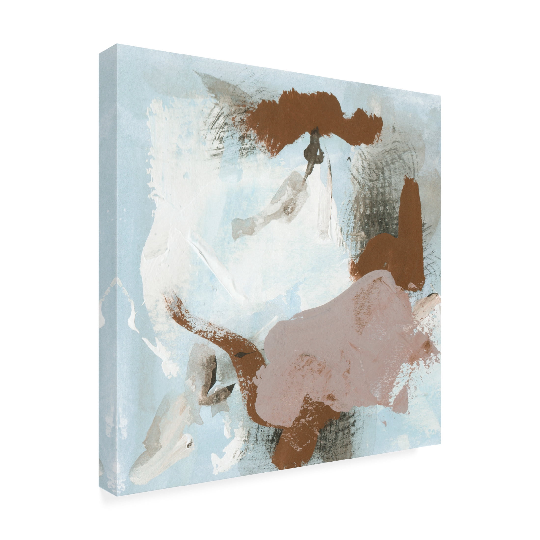 Canvas Wall Art - Melissa Wang 'Free as Air V' Wall Art for Living Room, Bedroom, or Office Décor by Trademark Fine Art - 14 x 14 Inches