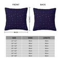 thumbnail image 2 of Yiaed Mathematical Symbols Print Pillow Covers Super Soft Decorative Square Throw Pillow Covers Case Cushion Covers for Sofa Couch Bedroom Car Decor（No pillow core）-26"x26", 2 of 7