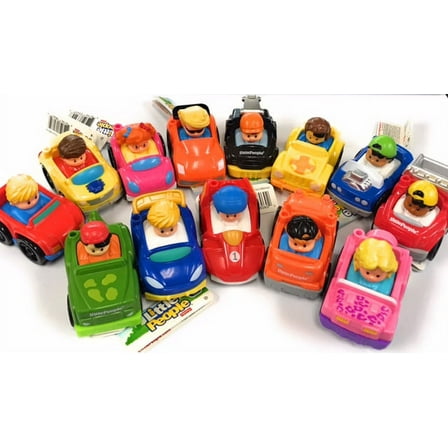 Little People Wheelies Vehicles by Fisher-Price - 6 Pack