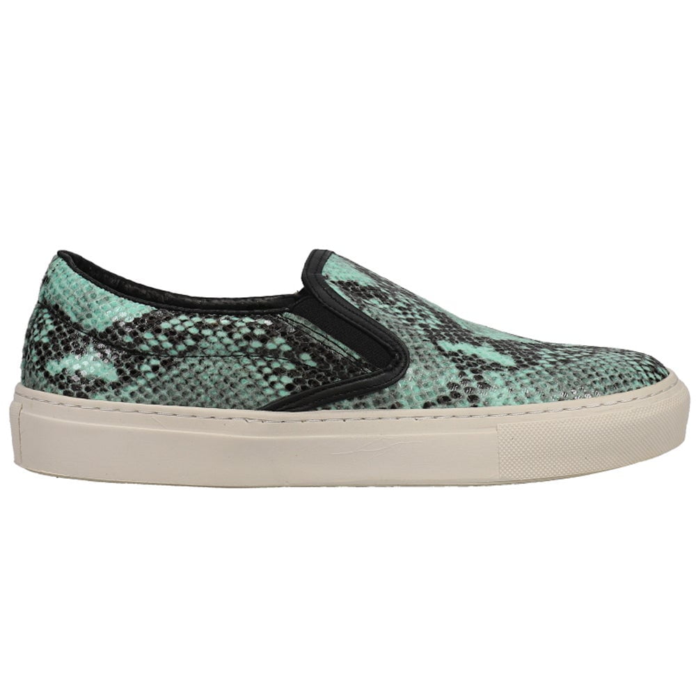 BRONX Womens King Kat Snake Slip On Sneakers Casual -